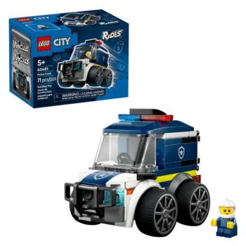 LEGO® City: Járgányok – Rendőrségi teherautó (60481) kép