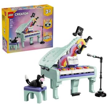 LEGO® Creator: Zenés dekoráció cicával (31392) kép