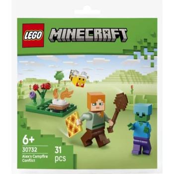 LEGO® Minecraft® Alexet megtámadják tábortűznél 30732