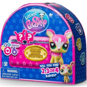 Littlest Pet Shop Meglepetés anya és bébi figura szett 6. széria 1db kép