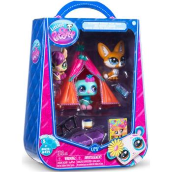 Littlest Pet Shop: Pizsama party 3db játékszett figurával kép