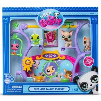 Littlest Pet Shop: Tehetséges állatok játékszett 2 db figurával, 1. széria kép