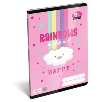 Lollipop Rainbow: Vonalas füzet - A/5-ös, 4. osztály kép
