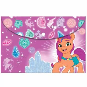Luna: Én kicsi pónim patentos műanyag irattartó mappa A/4-es méretben kép
