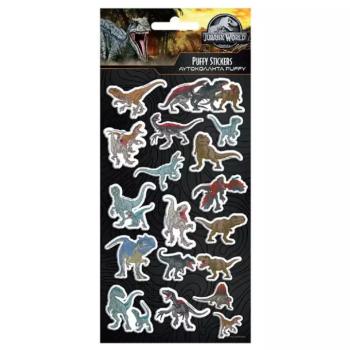 Luna: Jurassic World 3D pufi matrica szett 10x22cm-es íven kép