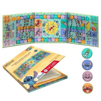 Luna: Mágneses összecsukható Ki nevet a végén? társasjáték Disney Stitch szereplőkkel kép