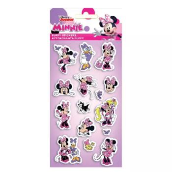 Luna: Minnie egér 3D pufi matrica szett 10x22cm-es íven kép