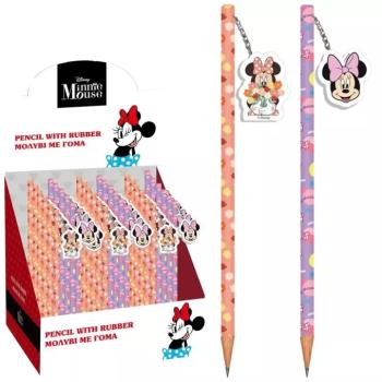 Luna: Minnie Egér grafitceruza radírral, kétféle változatban 1db kép
