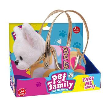 Luna: Pet Family Kiskutya plüss kutyatáskában 20cm kép