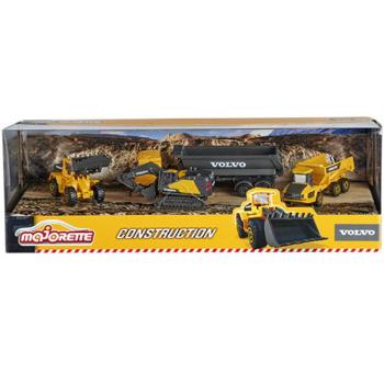 Majorette - Volvo Edition építőipari munkagépek 4db-os szett - Simba Toys kép