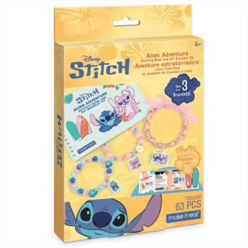 Make It Real: Stitch kalandos foglalkoztató és karkötőkészítő szett kép