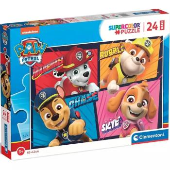 Mancs Őrjárat Vigyorgó kutyusok 24 db-os maxi supercolor puzzle - Clementoni kép