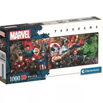 Marvel hősök 1000db-os Panoráma puzzle - Clementoni kép