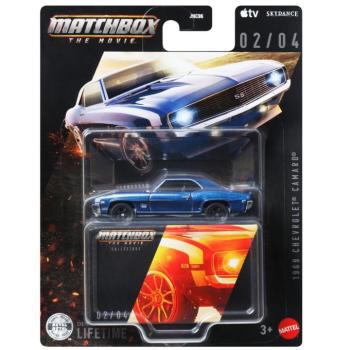 Matchbox A Film: 1969 Chevrolet Camaro gyűjtői kisautó 1/64 - Mattel kép