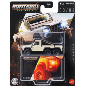 Matchbox A Film Land Rover 6x6 gyűjtői kisautó 1/64 - Mattel kép
