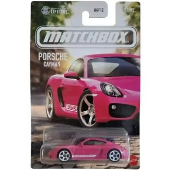Matchbox Ikonikus Porsche Cayman pink kisautó 1/64 – Mattel kép