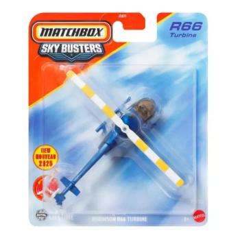 Matchbox Sky Busters: Robinson R66 Turbine repülő modell 1/64 - Mattel kép
