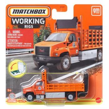 Matchbox: Working Rigs - GMC 3500 Attenuator Truck kisautó kép
