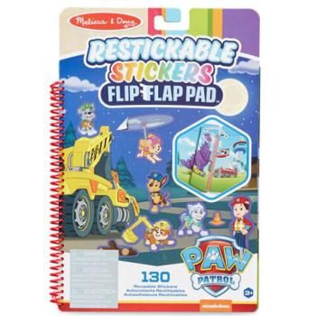 Melissa & Doug: Mancs őrjárat Ultimate Rescue újrahasználható matricás füzet kép