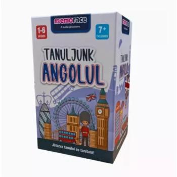 Memorace: Tanuljunk angolul társasjáték kép