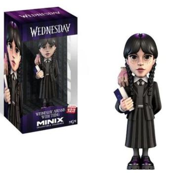 MINIX - Wednesday Adams izével prémium karakter figura 12cm kép