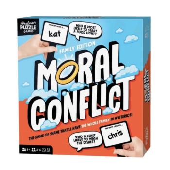 Moral Conflict: Family Edition társasjáték, angol nyelvű kép