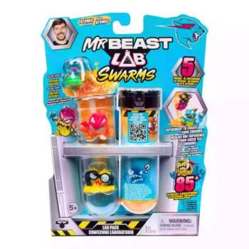 Mr. Beast: Lab Swarms Szörnylabor kémcsővel 5 db-os szett 2. széria kép