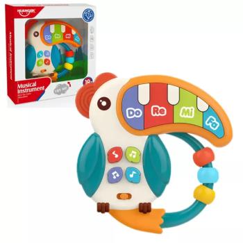Music World: Zenélő tukán zongora 14cm kép
