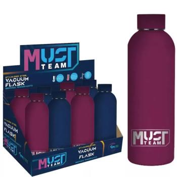 Must: Rozsdamentes-acél termosz kulacs kétféle változatban 500ml kép