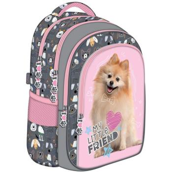 My Little Friend Sweet Pomeranian kutyás iskolatáska, hátizsák BPL58 40x29x19cm kép