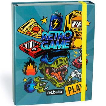 Nebulo: Füzetbox A/5-ös méretben gamer mintával kép