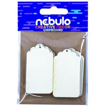 Nebulo: Kísérő címkék karton dekoráció 6db-os szett kép