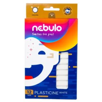 Nebulo: Natúr fehér színű gyurmaszett 12db-os kép