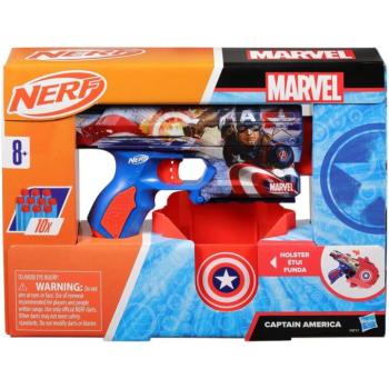 Nerf: Marvel Amerika Kapitánya szivacslövő fegyver - Hasbro kép