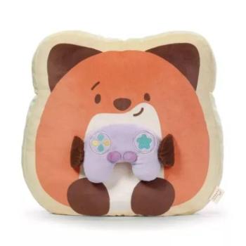 Nici MyMochi: Geeks párnaplüss róka játékkonzollal - 35 x 33 cm kép