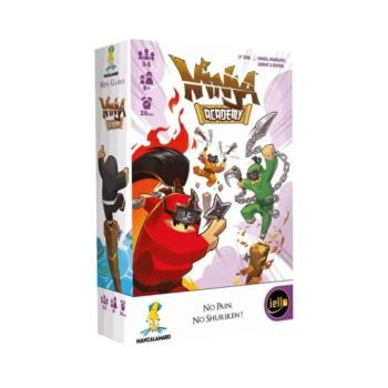 Ninja Academy ügyességi társasjáték, angol nyelvű kép