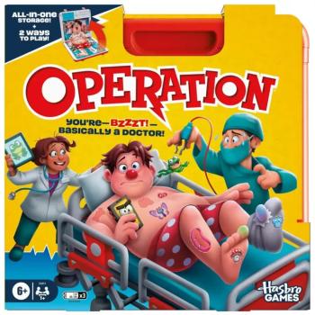 Operáció ügyességi társasjáték új változat- Hasbro kép