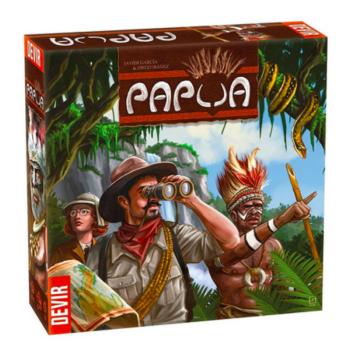 PAPUA társasjáték, angol nyelvű kép
