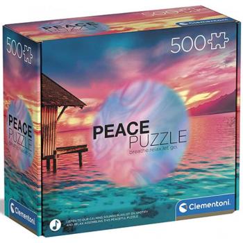 Peace Puzzle: Élj a mának 500db-os puzzle - Clementoni kép