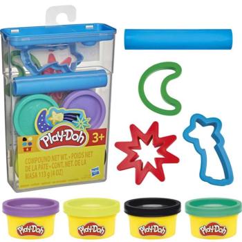 Play-Doh: Gyurmakészlet tárolóban – Űr formákkal - Hasbro kép