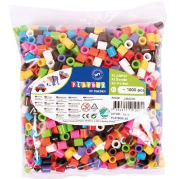 PlayBox: 9mm-es XL MIDI színes vasalható gyöngyök 1000db-os csomag kép