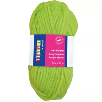 PlayBox: Akril fonal 50g-os 50m-es zöld színben kép