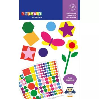 PlayBox: Dekorációs matrica csomag 3 ív 346db kép