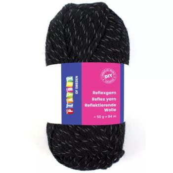 PlayBox: Fekete kötőfonal 50gr kép