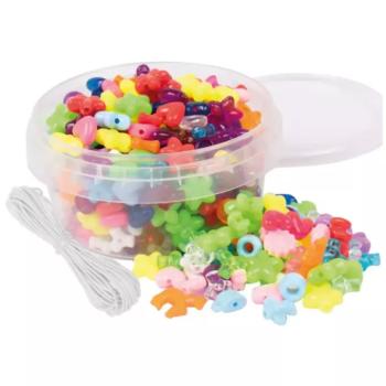 PlayBox: Figurás gyöngyök dobozban 250g-os szett kép