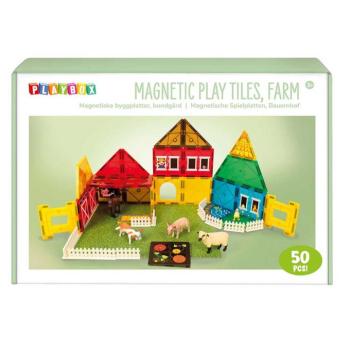 PlayBox: Mágneses építőjáték - Farm kép