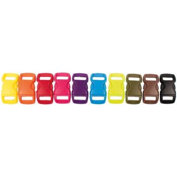 PlayBox: Műanyag színes csat 10db-os szett 11mm kép