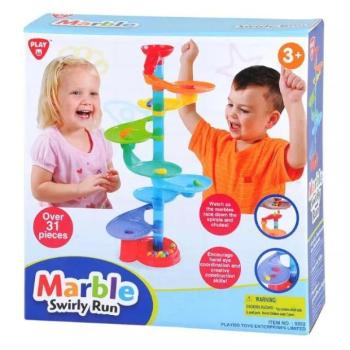 Playgo: Spirál golyópálya - 31 darabos kép