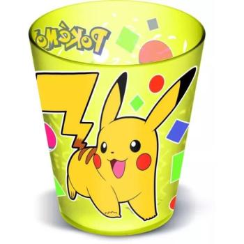 Pokémon: műanyag pohár sárga - 285 ml kép