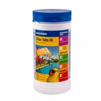 Pooltrend: Klórtabletta, 20 g - 1 kg kép